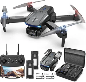 Drone Camera Adults 1080p Fpv Kids Mini Hd Foldable Drones Rc Quadcopter Wifi - Picture 1 of 7