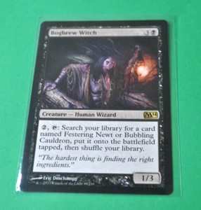 Magic The Gathering Bogbrew Witch M14-MTG CASI NUEVO - Imagen 1 de 6