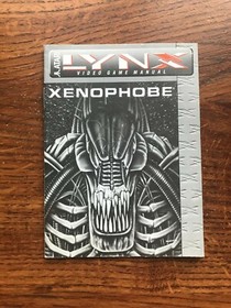 Xenophobe Atari Lynx System Instruction Manual Only