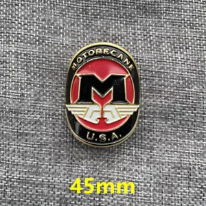 2pcs Motobecane USA Vintage Bicycle Head Badge Tag Emblem Decals Stickers - Picture 1 of 4