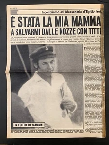PAGINA DI GIORNALE IL CAGLIARI HA CONQUISTATO LO SCUDETTO CON FOTO LUIGI RIVA - Imagen 1 de 4