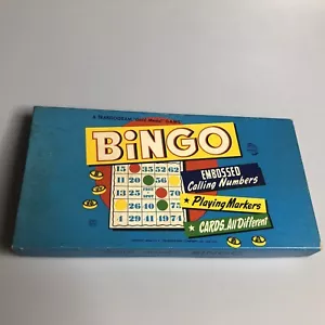 BINGO A Transogram Gold Medal Game Vintage Board Game, 1948, Original Box - Picture 1 of 3