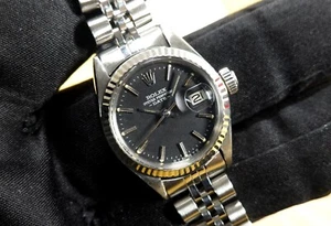 ROLEX 26 mm Lady-Datejust Oyster Perpetual Date Ref. 6917 JUBILEE 1976 Etui - Bild 1 von 16