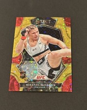 2023 SELECT UFC MIRANDA MAVERICK PREMIER LEVEL GOLD DISCO PRIZM SSP RC #’d 06/10