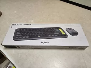 Zapieczętowana klawiatura i mysz Logitech POP ICON Combo Bluetooth Combo C - Zdjęcie 1 z 4