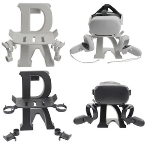VR Display Stand Holder Rack Part Fit For Rift S/Quest 2 Headset Controller - Picture 1 of 14