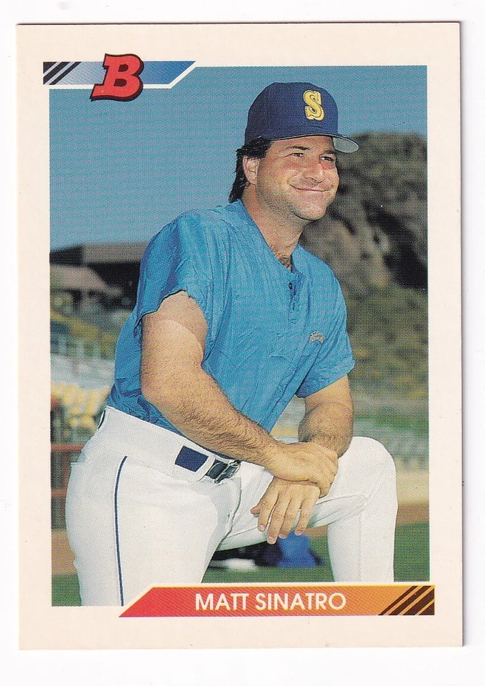 Matt Sinatro 1992 Bowman ML Baseball Trading Card #462 - Image 1 of 1
