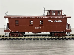 The Joint Line O Scale Composite 3 Window Caboose D&RGW #01350 *Pre-owned - Picture 1 of 17