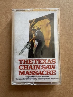Texas Chain Saw Massacre - Horror Film OST Soundtrack Score Waxwork NEW Cassette - Image 1 of 4