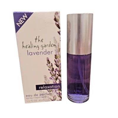 The Healing Garden Lavender Relaxation Eau De Parfum 1.5 OZ LEER Foto 1 de 4