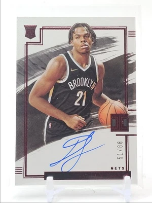 DAY'RON SHARPE 2021-22 IMPECCABLE ROOKIE AUTOGRAPH ASIA RC AUTO /88  - Image 1 of 2