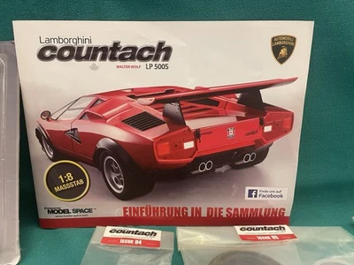 Lamborghini Countach 1/8 De Agostini  Ricambi da 1 A 14 - Immagine 1 di 3