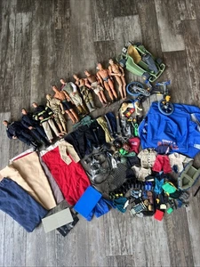Vtg 1996 Huge Lot Of HASBRO 12" GI Joe Action Figures & Accessories Read - Picture 1 of 11