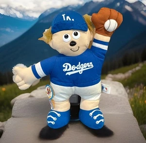 Vintage Neu mit Etikett Los Angeles Dodgers Good Stuff Plüsch 12 Zoll Teddy 1992 MLB Mike Piazza🔥 - Bild 1 von 20