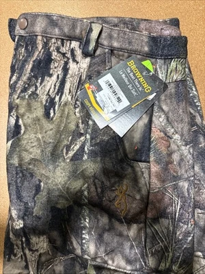 Pantalón Browning Juneau para hombre talla 42 roble musgo camuflado. Forro polar Foto 1 de 4