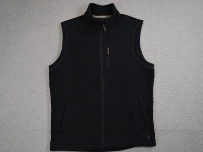 Smartwool Vest Mens Large Blue Hudson Trail Zip Gorpcore Hiking Outdoor - Image 1 of 4