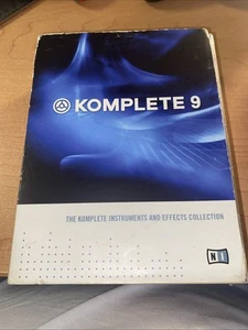 Native Instruments KOMPLETE 9 +Serial Key 33 KOMPLETE INSTRUMENTS, 12K SOUNDS NU - Picture 1 of 17