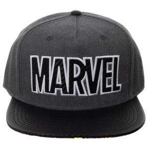 Bioworld  Marvel Comic Book Carbon Fiber Snapback NEW - Picture 1 of 6