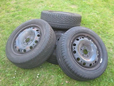 2x Sommerreifen 195/55/15 85V Uniroyal Rain Sport 3 + 2x Champiro FE 1 Für Skoda - Bild 1 von 4