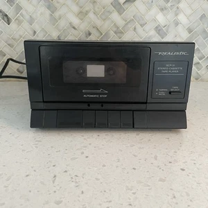 Realistic SCP-31 Stereo Cassette Tape Player Tested - Picture 1 of 4