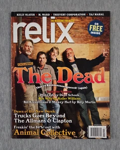 Relix The Magazine for Music Vol 36, No 1 February March 2009 The Grateful Dead - Picture 1 of 5