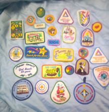 Vintage 90's Girl Scout Patches/Badges  Packs of 10 No Duplicates Christmas Gift