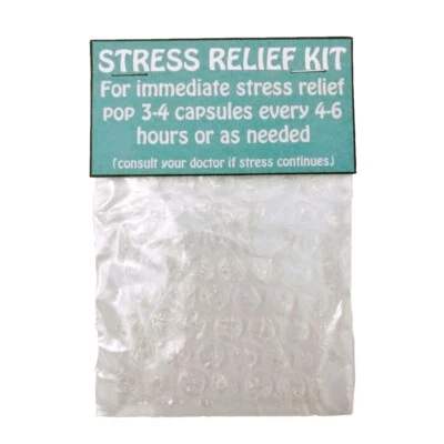 LJB CREATIONS Joke Novelty Funny Gift STRESS RELIEF KIT Birthday Present Quirky Humour Him Her