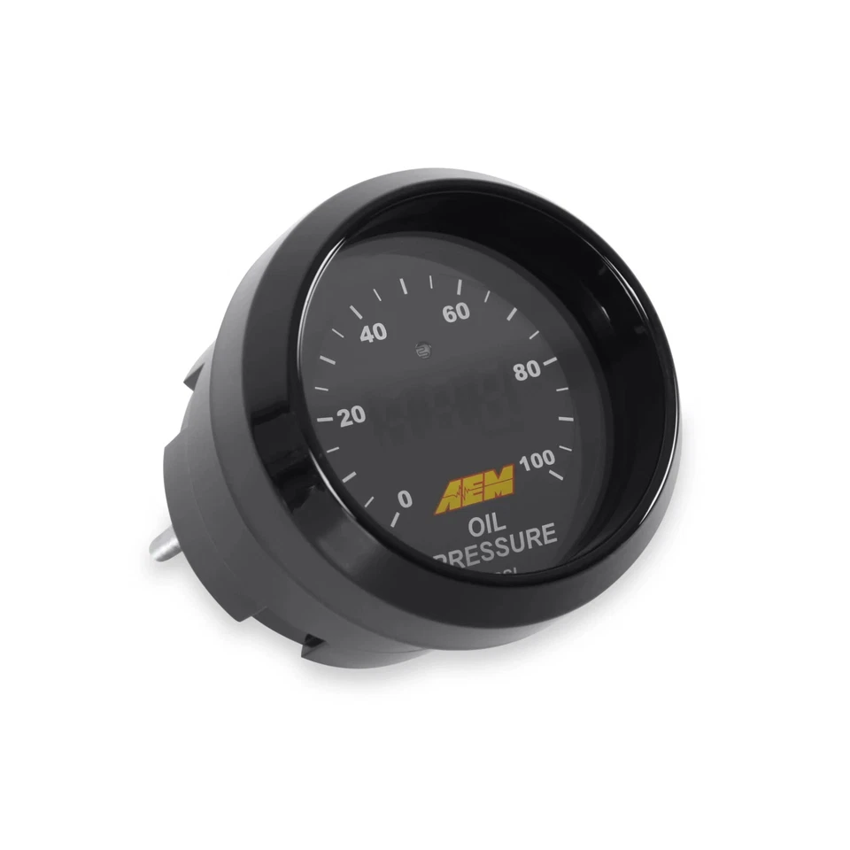 AEM DIGITAL OIL / FUEL PRESSURE Gauge 0-100PSI 30-4401 - Image 1 of 4