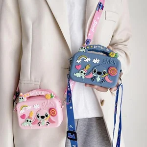 Stitch Silicone Bag Cartoon Anime Figure Stich Shoulder Bag Lilo & Stitch Gifts - Picture 1 of 27