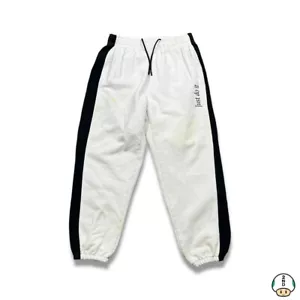 Nike Sportswear Sweatpants Mens Medium White Just Do It Swoosh Fleece Gym Jogger - Picture 1 of 8
