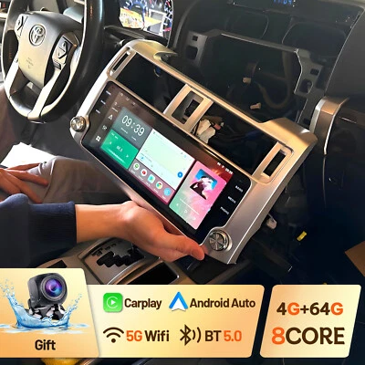 "Radio estéreo de coche 10,33"" Carplay para Toyota 4runner 2009-2021 Android12 GPS 4+64G" Foto 1 de 4