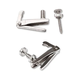 4-Pack Violin Fine Tuners: Sleek Silvery Design, Fit 3/4 and 4/4 Violins - Picture 1 of 4