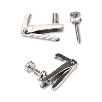 4-Pack Violin Fine Tuners: Sleek Silvery Design, Fit 3/4 and 4/4 Violins - Image 1 of 4