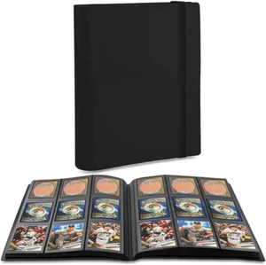 Trading Card Binder Holder, 9-Pocket Sports Card Collector Binder Album for TCG, - Picture 1 of 12