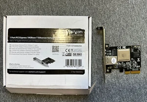 Startech 1 Port PCI Express 10GBase-T Ethernet network card - Foto 1 di 3
