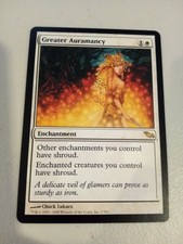 MTG Magic Greater Auramancy x1 Shadowmoor NM