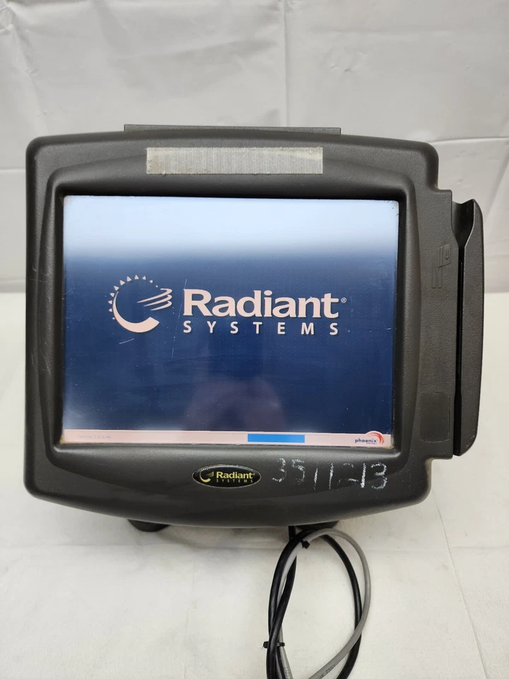 Radiant P1220 POS Touchscreen Terminal with Card Reader - Image 1 of 4