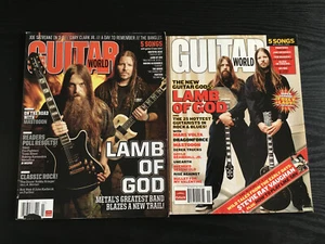 2X LAMB OF GOD Guitar World Magazine March 2012 & November 2006 - Picture 1 of 4