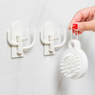  4 Pcs Plastic Over Door Hooks Cabinet Hanging Holder Multi-functional Kitchen