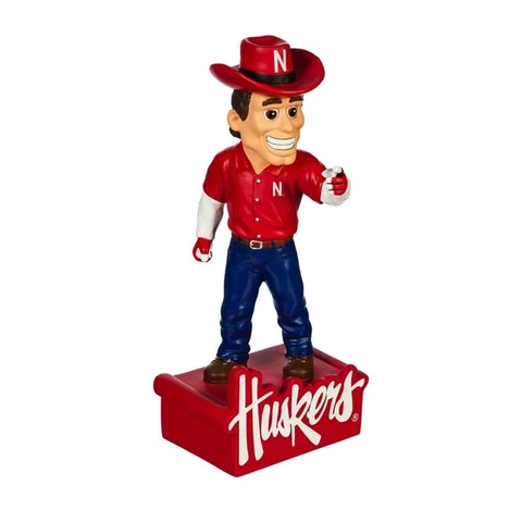 Nebraska Cornhuskers Mascot Design Garden Statue [NEW] Yard Gnome Lawn Figure Cover
