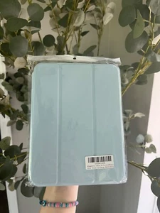 Light Blue Folio Case for iPad Mini 6 NEW - Picture 1 of 3