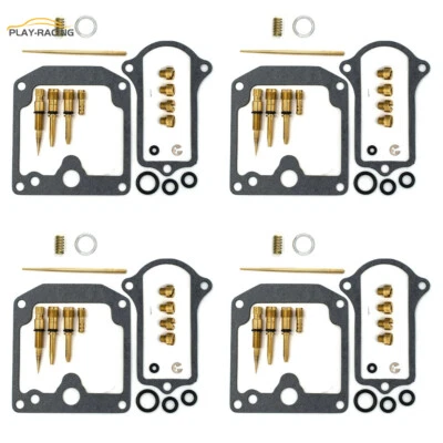 Kit de reparación de reconstrucción de carburador 1976-77 4x Junta de chorro apta para Kawasaki KZ900A Foto 1 de 4