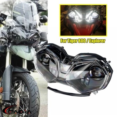 Faro LED DRL plug & play para Tiger 800 XC XR XRx XCa Explorer 2010-2017 Foto 1 de 4