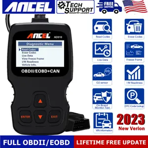 Ancel AD310 Engine Diagnostic Scan Tool Car Code Reader OBD2 Scanner Automotive - Picture 1 of 17
