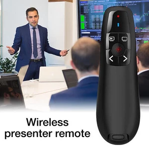 Power point Presentation Remote Wireless USB PPT Presenter Laser Pointer Clicker - Picture 1 of 8