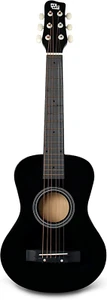 30" Wooden Black Acoustic Guitar for Kids/Boys/Girls/Beginners/Guitar for Age 3- - Picture 1 of 5