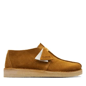 Clarks Desert Trek 26170132 Mens Brown Suede Oxfords & Lace Ups Casual Shoes - Picture 1 of 7