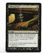MTG Undying Evil Dark Ascension Magic the Gathering - Never Played