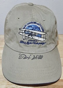 EAA 2003 Kitty Hawk 100th Anniversary Ball Cap Signed By David "Tex" Hill - Picture 1 of 16