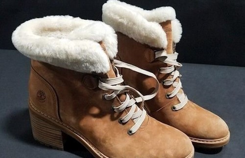 Timberland Stivali e pellicce donna 3"" tacco 5"" A3760 taglia 9